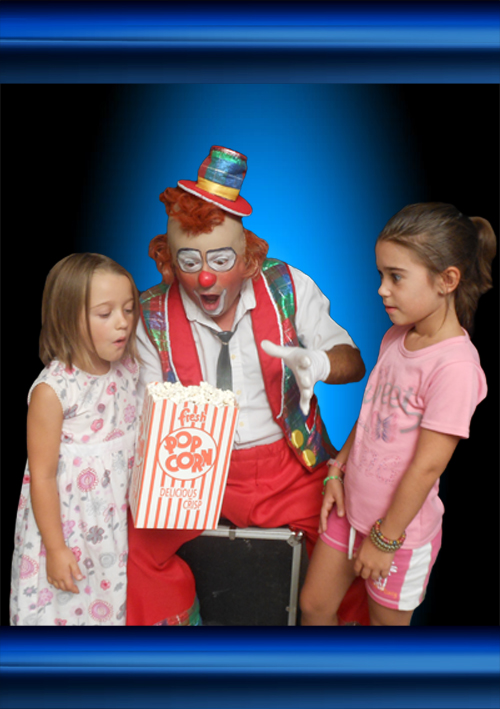 anniversaire magique avec le clown Patoche c'est magique