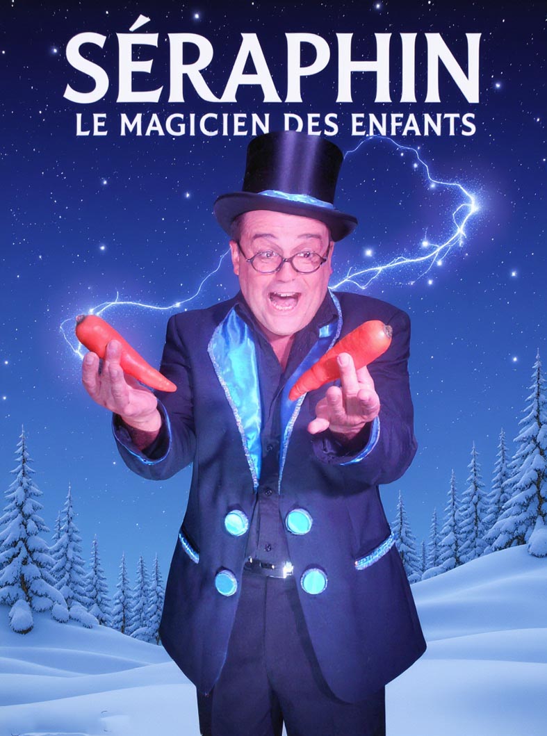 Séraphin le magicien, bibi schott, magicen des enfants, magie, spectacle pour enfants,animation de noeêl, 