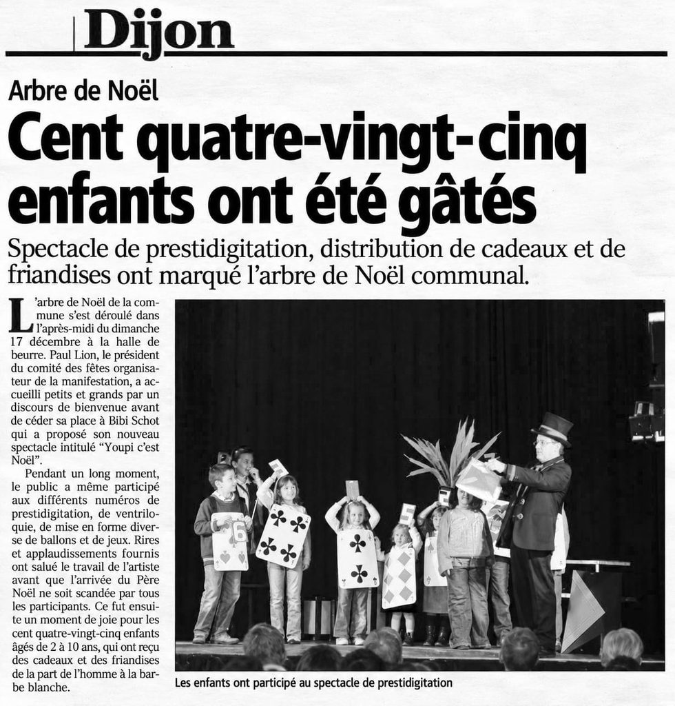 Revue de presse de BiBi - SCHOTT