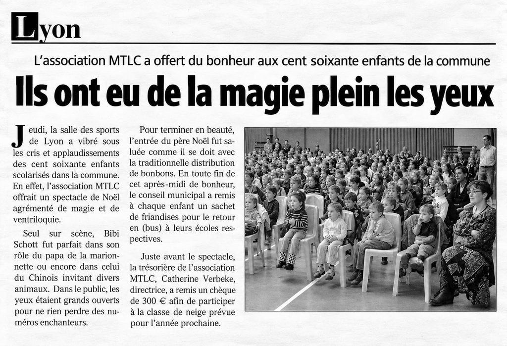 Revue de presse de BiBi - SCHOTT
