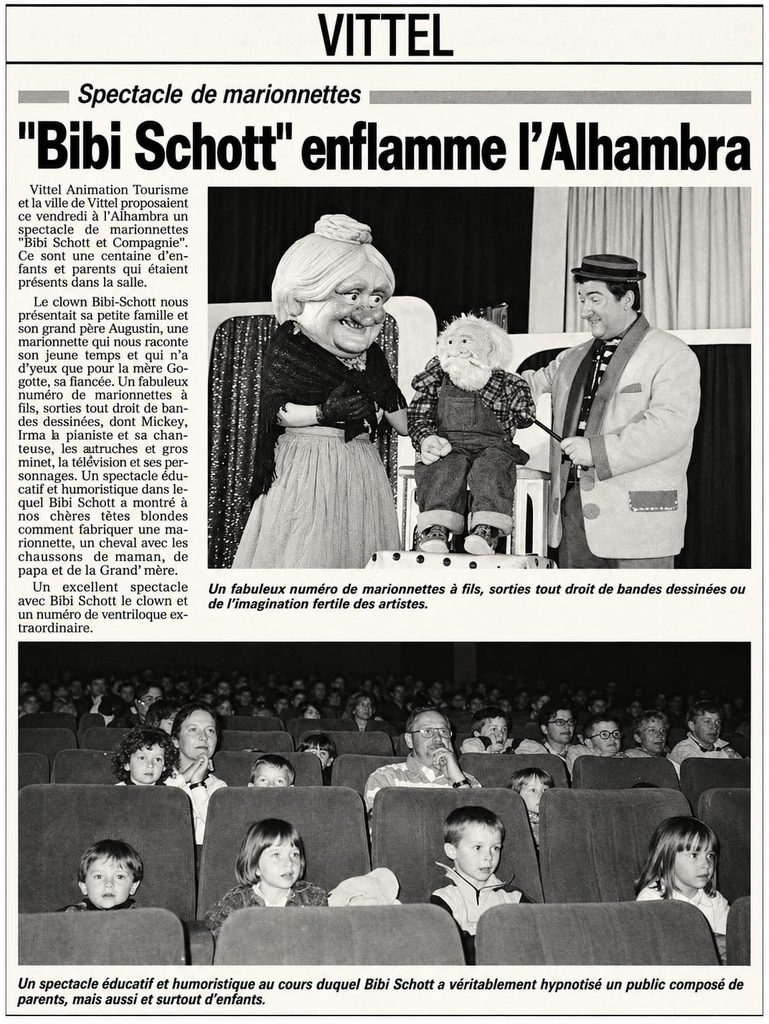 Revue de presse de BiBi - SCHOTT